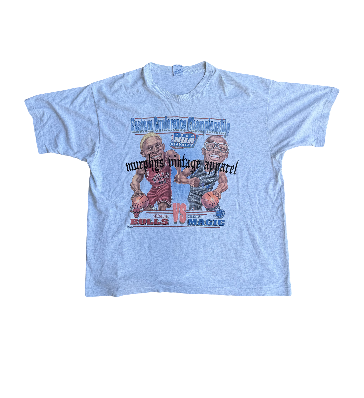Rare bulls vs magic playoffs tee xl