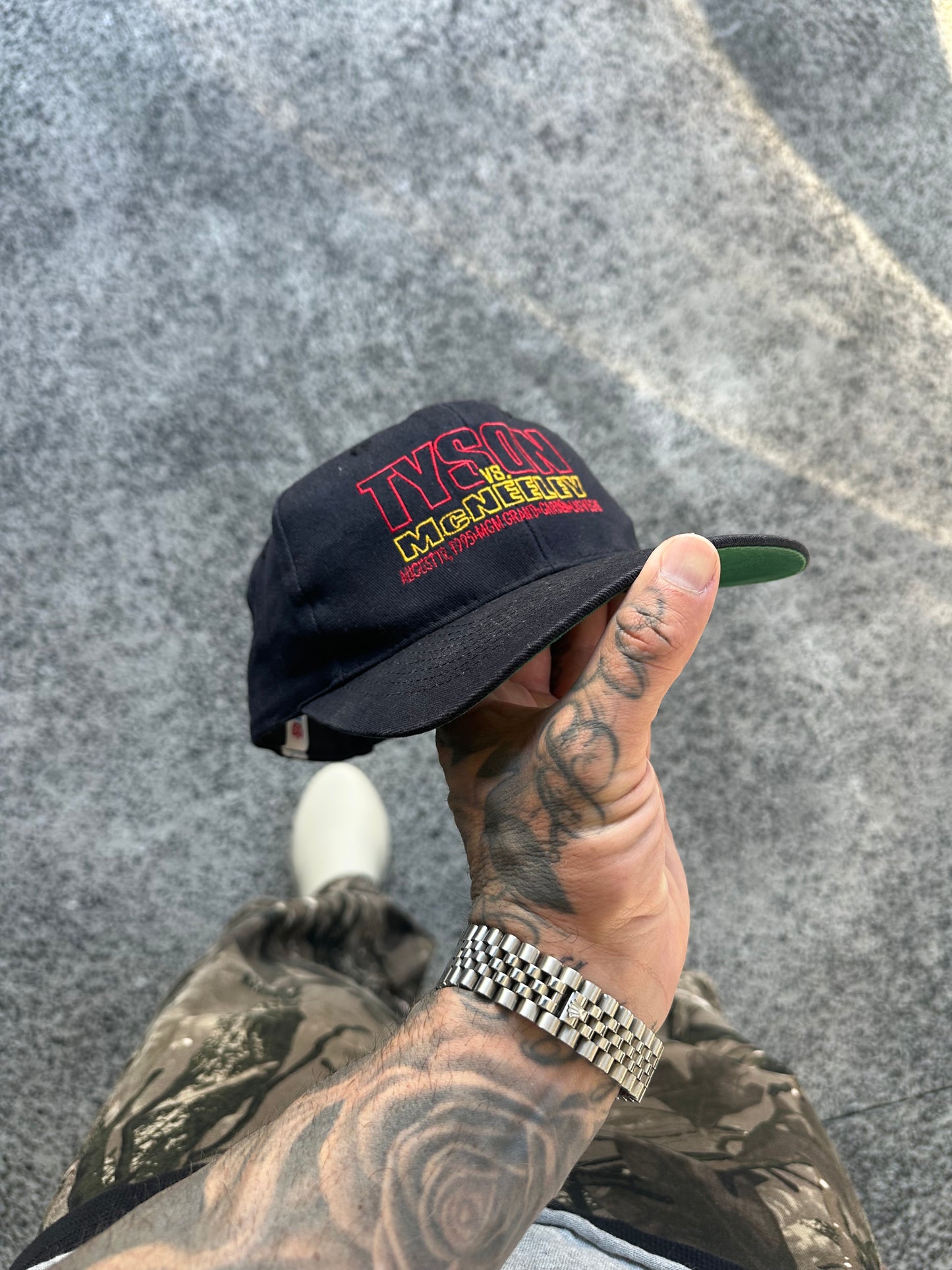 Tyson vs McNeily bout hat