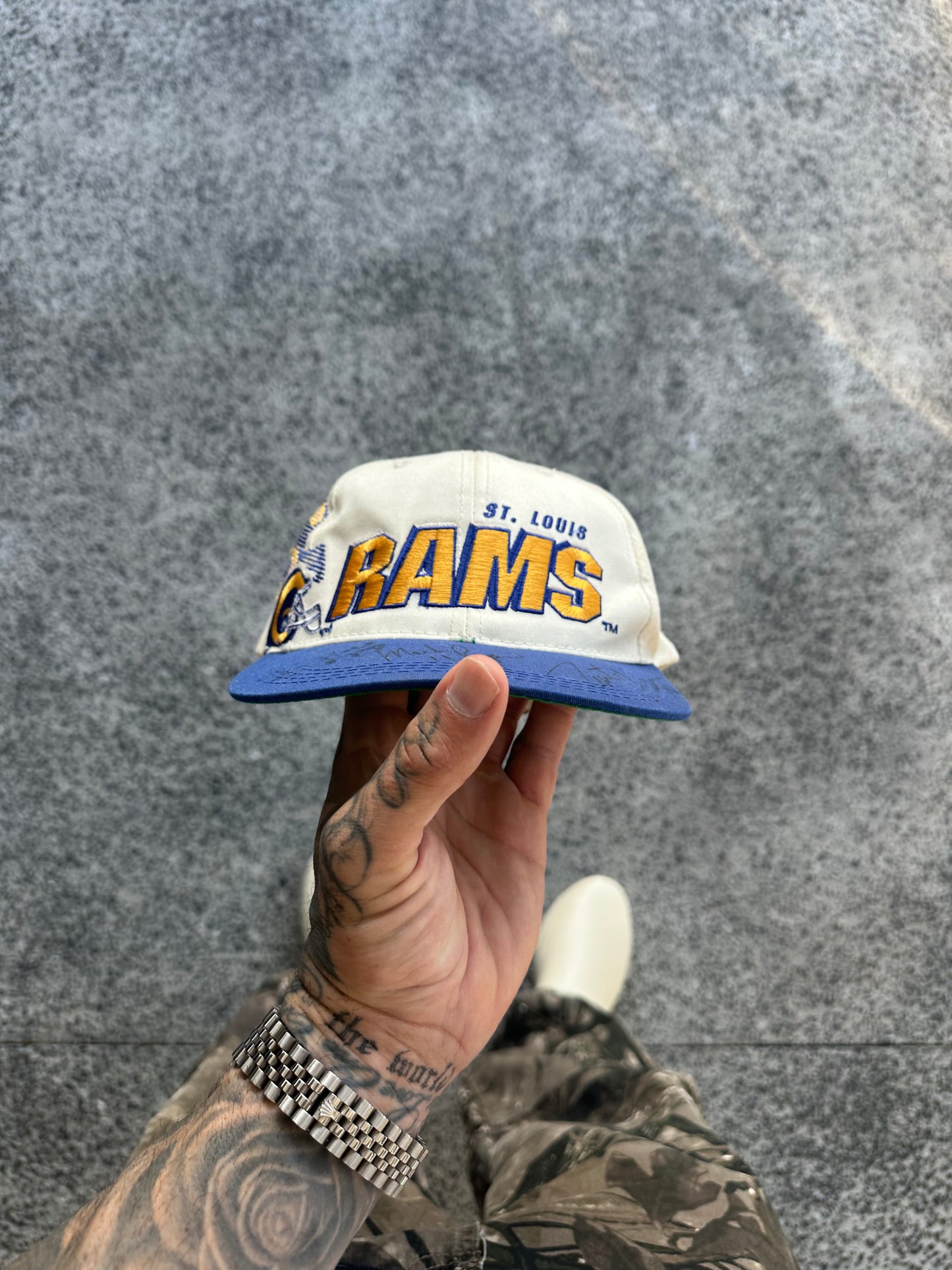 Youth rams shadow