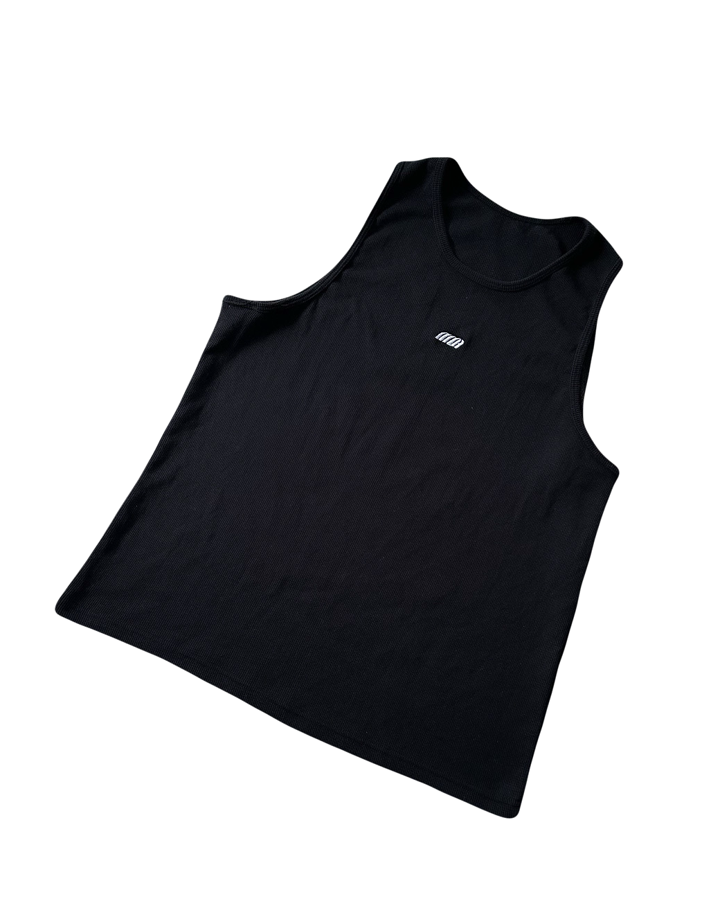 Relaxed fit waffle tank