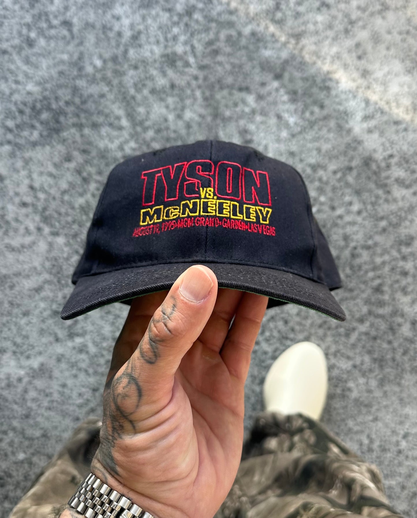Tyson vs McNeily bout hat