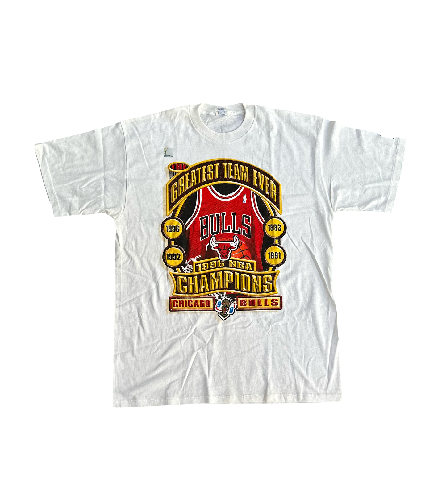 1996 Bulls championship tee large