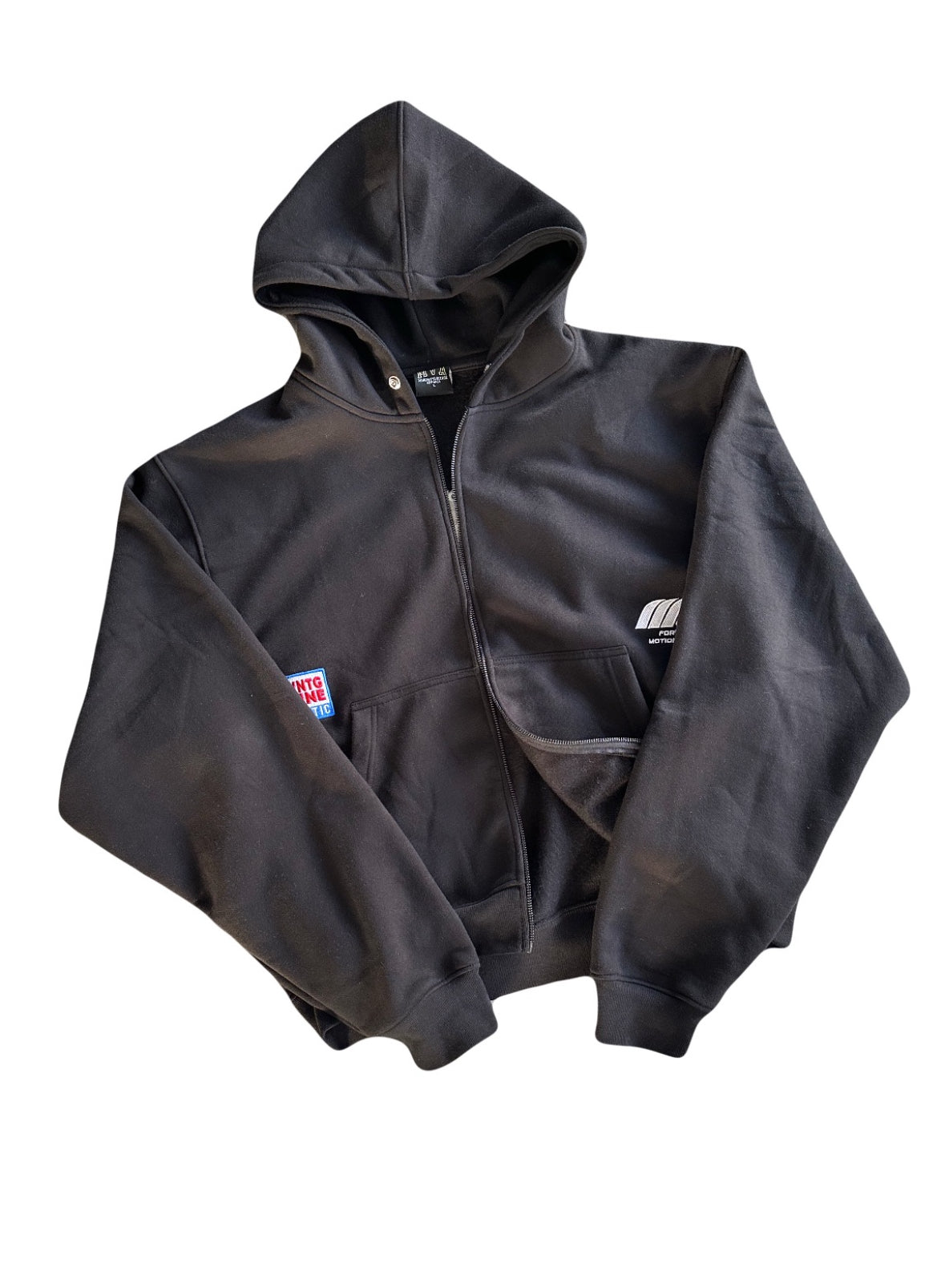 Mva heavyweight zipper hoodie large