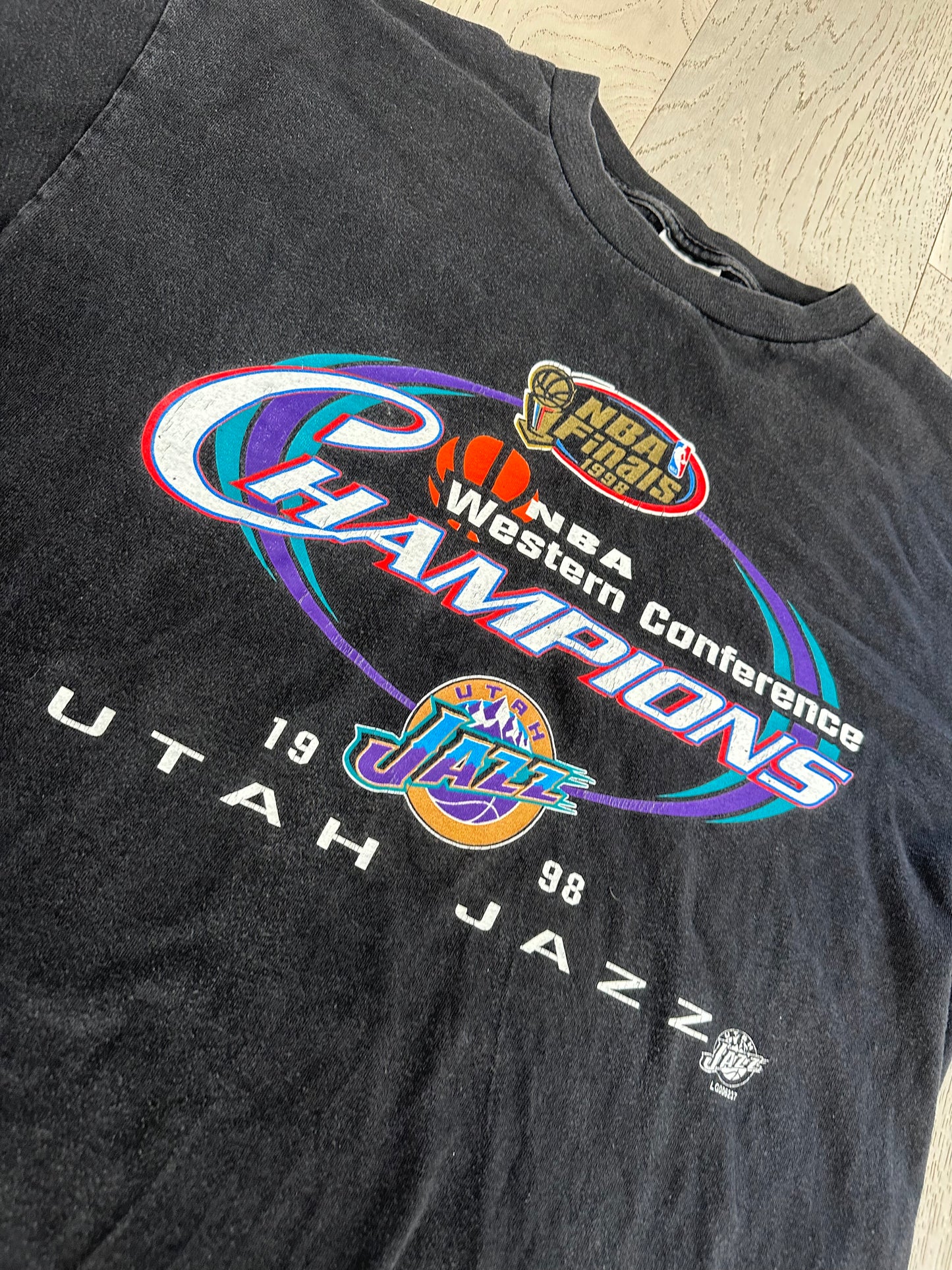 1998 Utah jazz champions tee