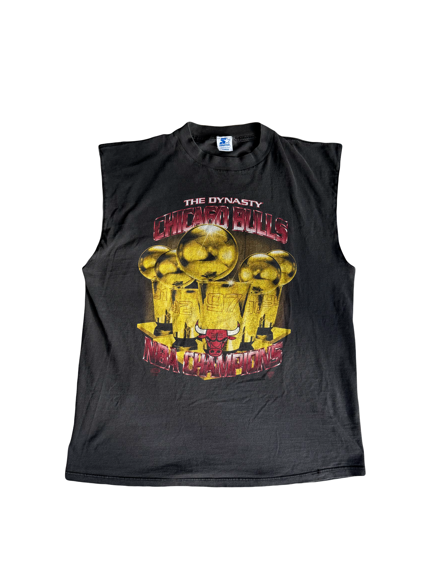 1997 bulls championship cut off XL