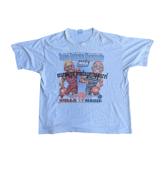Rare bulls vs magic playoffs tee xl