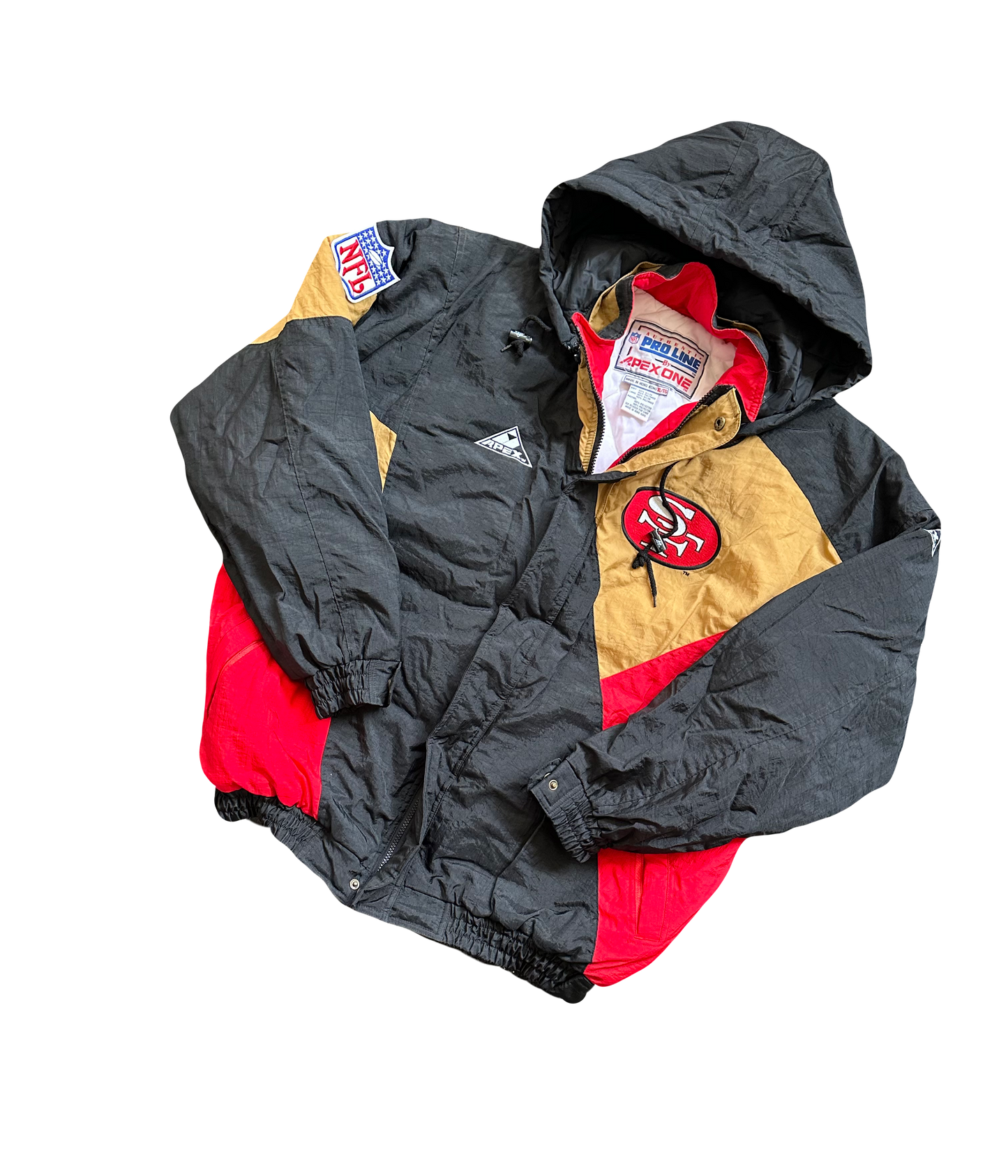 90s Vintage 49ers puffer XL