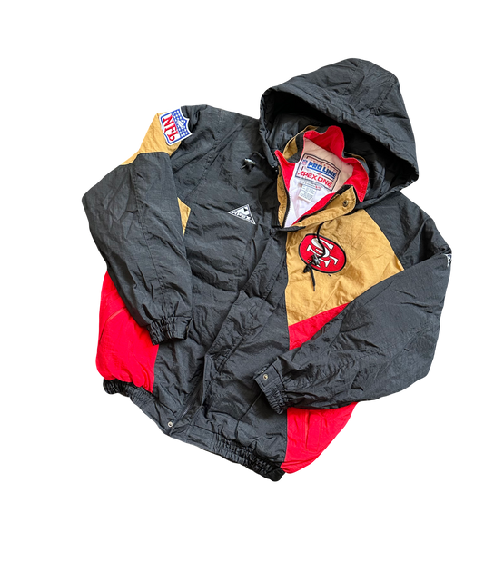 90s Vintage 49ers puffer XL