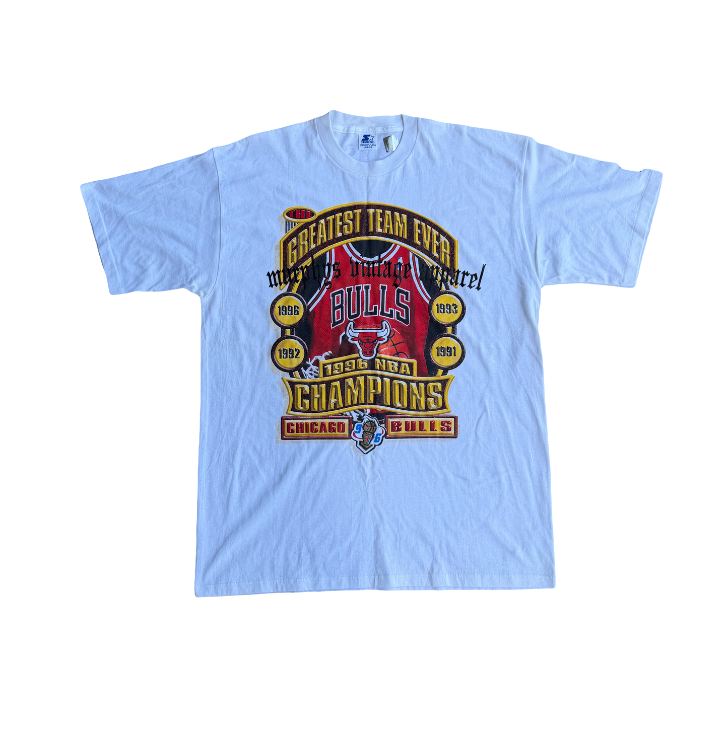 1996 Bulls championship tee large