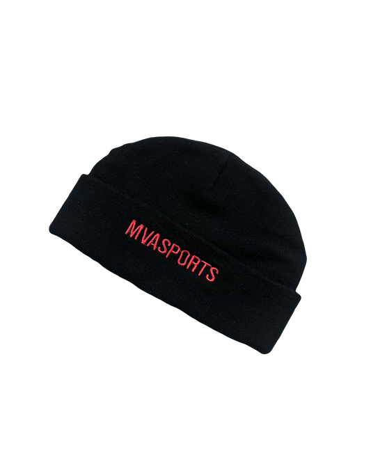 Mva pink embroidery beanie