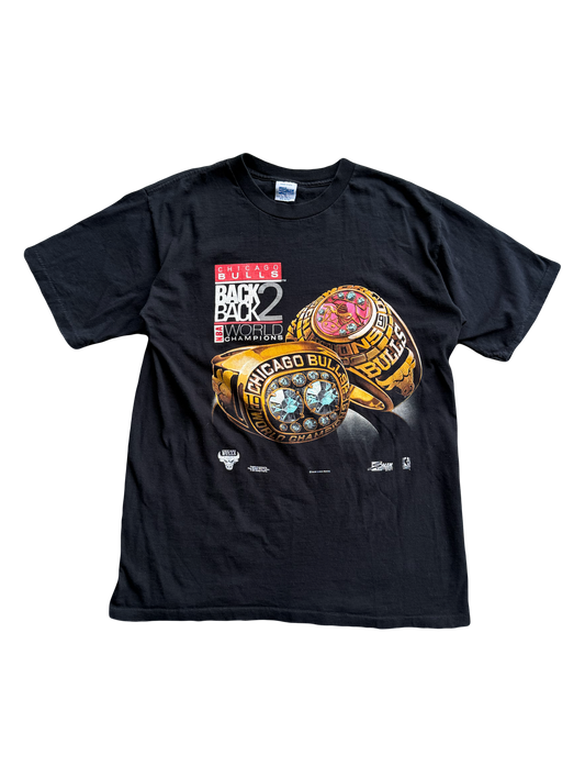 1992 bulls champion tee large