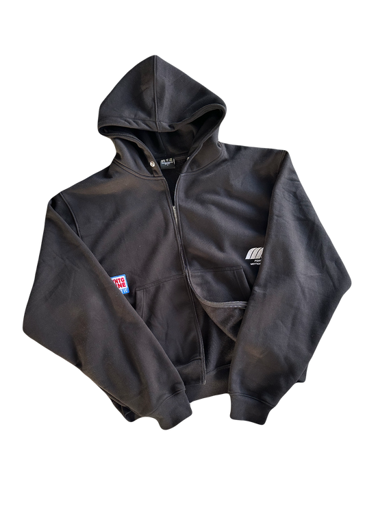 Mva Heavyweight zipper hoodie