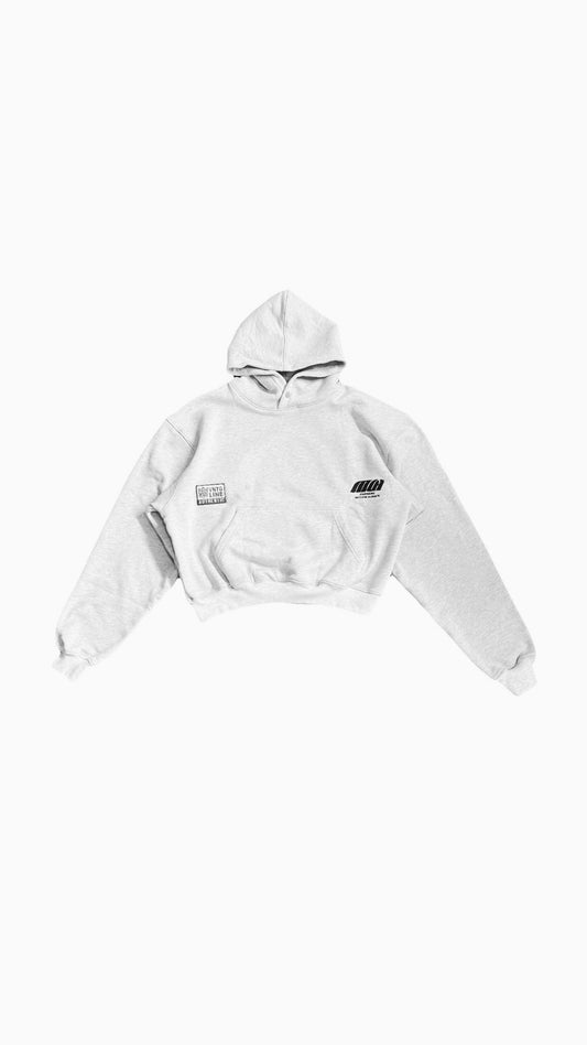 Mva cropped oversized hoodie