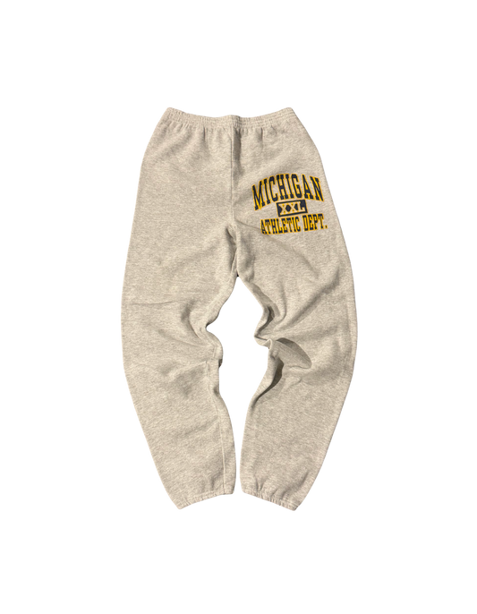 Vintage Michigan wolverines track pants large
